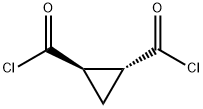 1,2-Cyclopropanedicarbonyl dichloride, (1R-trans)- (9CI) Structure