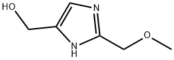 (2-(甲氧基甲基)-1H-咪唑-5-基)甲醇, 68282-43-9, 结构式