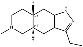 1H-Pyrazolo[3,4-g]isoquinoline,3-ethyl-4,4a,5,6,7,8,8a,9-octahydro-6-methyl-,(4aR,8aR)-rel-(9CI)|