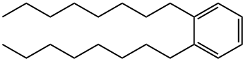 Benzene, 1,2-dioctyl- Struktur