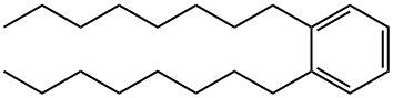 Benzene, 1,2-dioctyl- Structure