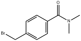 4-(Bromomethyl)-N,N-dimethylbenzamide 化学構造式