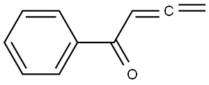 1-苯基丁烷-2,3-二烯-1-酮,69626-39-7,结构式