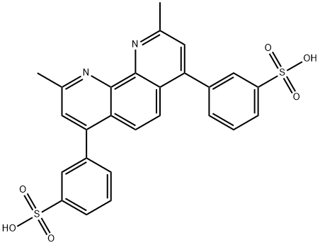 bathocuproine-3,3'-disulfonic acid,70066-44-3,结构式