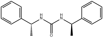 Urea, N,N'-bis[(1R)-1-phenylethyl]- Structure