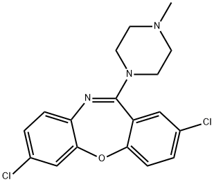 Loxapine 7-Chloro Impurity, 714220-73-2, 结构式