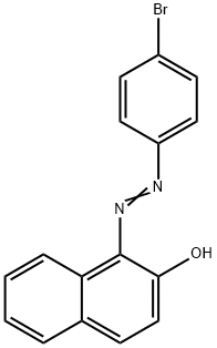 2-Naphthalenol, 1-[2-(4-bromophenyl)diazenyl]- Structure