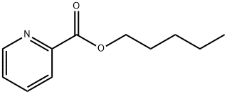 2-Pyridinecarboxylic acid pentyl ester Structure