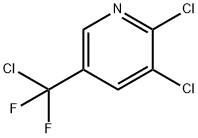 2,3-二氯-5-(氯二氟甲基)吡啶 结构式