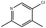 Pyridine, 5-chloro-2,4-dimethyl- 结构式