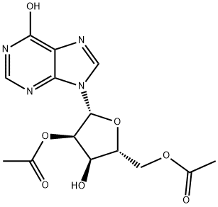 Inosine, 2',5'-diacetate (9CI) 化学構造式