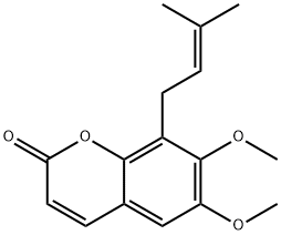 O-Methylcedrelopsin 结构式