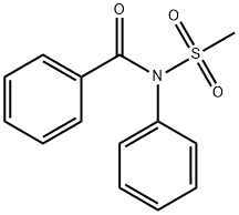 Benzamide, N-(methylsulfonyl)-N-phenyl- 化学構造式
