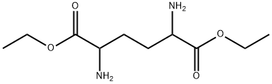 (2S,5R)-2,5-diaminohexanedioic acid diethyl ester Structure