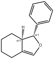 Isobenzofuran, 1,4,5,6,7,7a-hexahydro-1-phenyl-, (1R,7aR)-rel- (9CI),737767-33-8,结构式