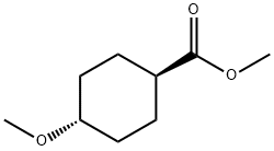 反式4-甲氧基环己烷-1-羧酸甲酯,73873-62-8,结构式