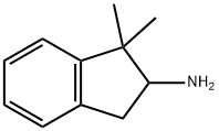 1H-Inden-2-amine, 2,3-dihydro-1,1-dimethyl- Struktur