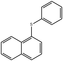 Naphthalene, 1-(phenylthio)- 结构式