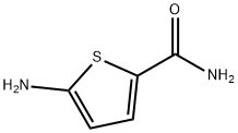 5-氨基噻吩-2-甲酰胺, 763068-76-4, 结构式