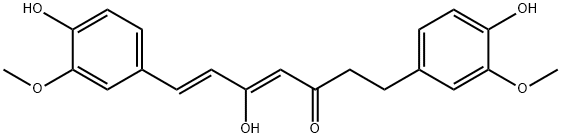 二氢姜黄素, 76474-56-1, 结构式