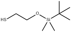 Ethanethiol, 2-[[(1,1-dimethylethyl)dimethylsilyl]oxy]- Structure
