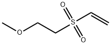 1-(ethenesulfonyl)-2-methoxyethane 化学構造式