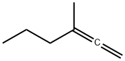 1,2-Hexadiene, 3-methyl-,7736-41-6,结构式