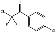 Ethanone, 2-chloro-1-(4-chlorophenyl)-2,2-difluoro- 化学構造式