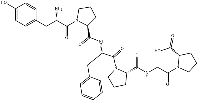 β-カソモルフィン6【ウシ】 化学構造式