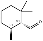 rel-(1R,6S)-2,2,6-trimethylcyclohexanecarbaldehyde Structure