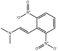 Ethenamine, 2-(2,6-dinitrophenyl)-N,N-dimethyl-, (1E)- 化学構造式