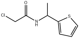2-氯-N-[1-(噻吩-2-基)乙基]乙酰胺, 793727-52-3, 结构式