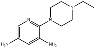 3,5-Pyridinediamine,2-(4-ethyl-1-piperazinyl)-(9CI) 结构式