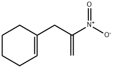 Cyclohexene, 1-(2-nitro-2-propen-1-yl)- Struktur
