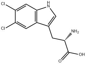 5,6-Dichloro-L-tryptophan,808145-74-6,结构式