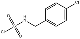 Sulfamoyl chloride, N-[(4-chlorophenyl)methyl]- Structure