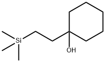 Cyclohexanol, 1-[2-(trimethylsilyl)ethyl]- Structure