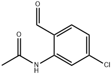 Acetamide, N-(5-chloro-2-formylphenyl)- 化学構造式