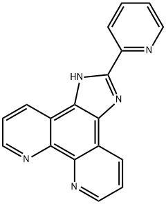 2-(pyridin-2-yl)-1H-imidazo[4,5-f][1,10]phenanthroline Structure