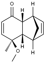 rel-(1R,4S,4aR,8S,8aS)-4,4a,8,8a-Tetrahydro-8-methoxy-8-methyl-1,4-methanonaphthalen-5(1H)-one|