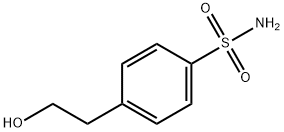 4-(2-hydroxyethyl)benzene-1-sulfonamide 化学構造式