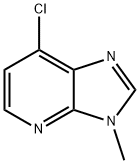3H-Imidazo[4,5-b]pyridine, 7-chloro-3-methyl- 化学構造式