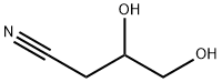 Butanenitrile, 3,4-dihydroxy- Structure