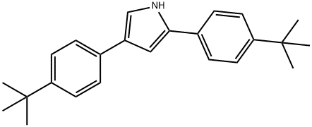 1H-Pyrrole, 2,4-bis[4-(1,1-dimethylethyl)phenyl]- Structure