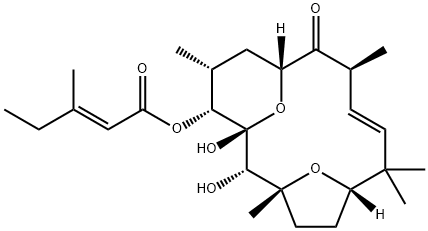 化合物 TONANTZITLOLONE,845811-30-5,结构式