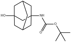 Carbamic acid, N-(3-hydroxytricyclo[3.3.1.13,7]dec-1-yl)-, 1,1-dimethylethyl ester,847795-89-5,结构式