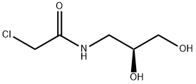 Acetamide, 2-chloro-N-[(2S)-2,3-dihydroxypropyl]- 结构式