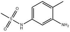 N-(3-氨基-4-甲基苯基)甲磺酰胺,84814-55-1,结构式