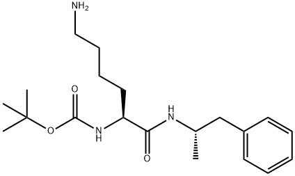 Carbamic acid, [(1S)-5-amino-1-[[[(1S)-1-methyl-2-phenylethyl]amino]carbonyl]pentyl]-, 1,1-dimethylethyl ester (9CI)|