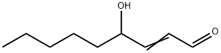 2-NONENAL,4-HYDROXY- Struktur